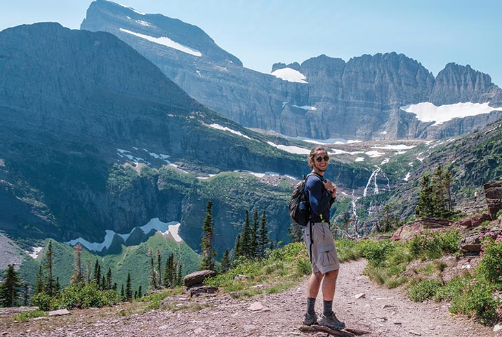 Hiking in Glacier National Park