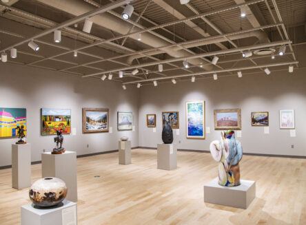 interior of art galley