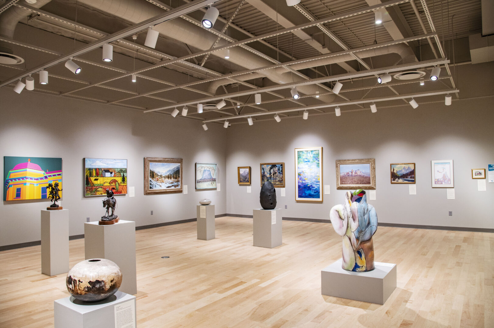 interior of art galley